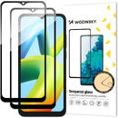Wozinsky Wozinsky Full Glue Tempered Glass 2x Tempered Glass For Xiaomi Redmi A2 / Redmi A1 9H Full Screen Full Cover With Black Frame