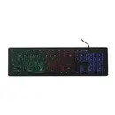 ART ART KLART AK-20 SLIM ART backlit keyboard AK-20 USB,Negru