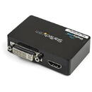 STARTECH USB32HDDVII, USB 3.0 - HDMI + DVI, Black