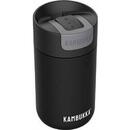 Kambukka Kambukka Olympus Negru, 300ml, Otel inoxidabil,Mentinerea calda/ rece a bauturilor,Protecție anti-alunecare la bază