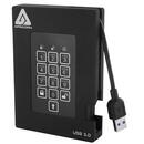 Apricorn Padlock Fortress A25-3PL256-S1000F - 1 TB - USB 3.0