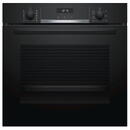 Bosch HBT537FB0, Electric, Multifunctional, 10 functii, 10 de programe automate, Grill, EcoClean Direct, 71 L, Clasa A, Negru