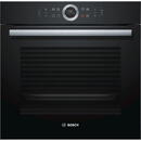 Bosch HBG633NB1, Electric, Autocuratare EcoClean, 71 l, Clasa A+, Convectie 4D, Grill, Negru