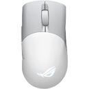Asus ROG Keris Wireless Aimpoint, gaming mouse ,36000 dpi, 6 butoane, Alb, Optic