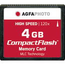 AgfaPhoto Compact Flash      4GB High Speed 120x MLC