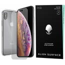 Alien Surface Folie pentru iPhone X / XS - Alien Surface Screen+Edges+Back - Transparent
