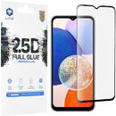 Lito Folie pentru Samsung Galaxy A14 4G / A14 5G - Lito 2.5D FullGlue Glass - Black
