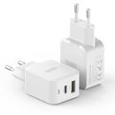 Duzzona T7 USB, Type-C 30W   White