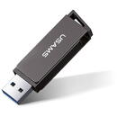 Usams Stick de Memorie USB 32GB - USAMS Rotable (US-ZB195) - Iron Gray