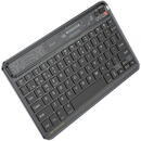 Hoco Tastatura Wireless Bluetooth, 500mAh - Hoco Transparent Discovery Edition (S55) ,Negru