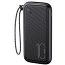 Usams Baterie Externa 10000mAh, 2xUSB, USB-C, Micro-USB - USAMS Lanyard (US-CD150) - Black