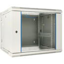 EXTRALINK Extralink 9U 600x600 AZH Gray | Rackmount cabinet | wall mounted, swing type