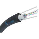 EXTRALINK Extralink 24F | Fiber optic cable | 1kN FRP, 24J, Single mode, G.652D, 6,5mm, aerial, 2km