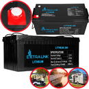 EXTRALINK Extralink LiFePO4 200AH | Accumulator | 12.8V, BMS