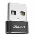 Dudao Adapter Dudao L16AC USB-C to USB (black)