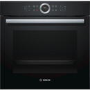 Bosch Bosch Serie 8 HBG635BB1 oven 71 L A+ Black, Stainless steel