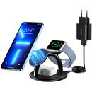 choetech Choetech 3in1 inductive charging station iPhone 12/13/14, AirPods Pro, Apple Watch black (T587-F)
