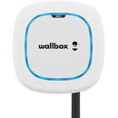 Wallbox Wallbox Pulsar Max Electric Vehicle charge, 7 meter cable Type 2, 22kW, OCPP + DC, White