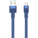 Remax Cable USB-micro USB Remax Flushing, RC-C001, 1m, (blue)