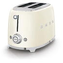 SMEG TSF01CREU Crem 950 W 2 felii 6 trepte Termosta,/Decongelare,Sistem anti-alunecare,Reincalzire,Auto pop-up