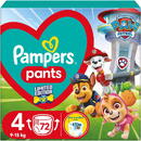 PAMPERS PAMPERS WB Paw Patrol diapers size 4 9-15kg 72 pcs.