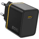 AOHI 30 W, USB-C, Negru/Galben