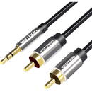 Vention 2xRCA cable (Cinch) jack to 3.5mm Vention BCFBJ 5m (black)