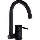 deante KITCHEN MIXER WITH FOLDING SPOUT DEANTE BLACK ASTER