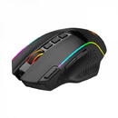 Redragon gaming wireless si cu fir Enlightment RGB Negru