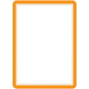 Tarifold Buzunar magnetic pentru documente A4, cu rama color, 2 buc/set, TARIFOLD - rama portocalie