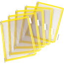 Tarifold Buzunare prezentare pentru display, A4, (10 buc/set), rama metalica, TARIFOLD - galben