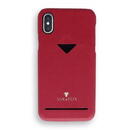 VixFox VixFox Card Slot Back Shell for Iphone X/XS ruby red