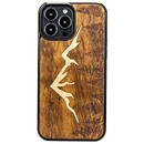 Bewood Wooden case for iPhone 13 Pro Max Bewood Imbuia Mountains