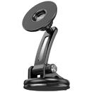 Hoco Hoco - Car Holder Excelle (CA113) - Suction Cup, Magnetic Grip, for Windshield and Dashboard - Black