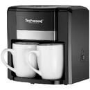 Techwood 33273 500W, 2 cani, 0.6l, Negru