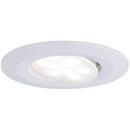 Paulmann RECESSED LUMINAIRE CALLA LED DIM 5.2W 460LM CIRCULAR PIVOTING 4000K IP65 230V MATT WHITE