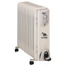 Albatros RA-13T,3000 W, 3 trepte, 13 elementi, termostat reglabil, protectie supraincalzire, roti pentru deplasare, loc infasurare cablu, Alb