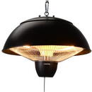 Albatros RTH-1501A Infrarosu de Tavan, Element de incalzire: lampa cu halogen, 1500 W, Carcasa din aluminiu, Negru