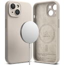 Ringke Husa pentru iPhone 15 Plus - Ringke Silicone Magnetic - Stone