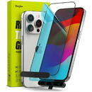 Ringke Folie pentru iPhone 15 Pro Max - Ringke Cover Display Tempered Glass - Black