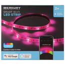 Merkury Banda LED Smart Merkury Innovations 2m RGB Wi-Fi Compatibil cu Google Assitant si Alexa