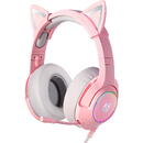ONIKUMA Casti Gaming headphones  K9 Pink RGB