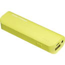 Realpower PB-2600 2600 mAh, Universal , Cauciuc , Galben