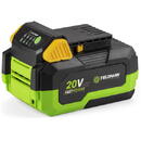 FIELDMANN 20 V, Li-Ion, 4000 mAh, 80 Wh, Verde/Negru