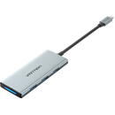 Vention USB-C to HDMI, 3x USB 3.0, SD, TF, PD Hub Vention TOPHB 0.15m Gray