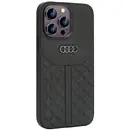 Audi Audi Genuine Leather case for iPhone 14 Pro Max 6.7&quot; - black AU-TPUPCIP14PM-Q8/D1-BK