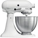 KitchenAid Mixer cu bol 5K45SSEWH 275W, 4.3L, Alb