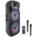 Party BOXA PORTABILA ILUMINATA LED 2X15"/38CM 250W RMS CU USB/SD/BT/FM