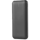 V-Tac POWER BANK 10000MAH CU CABLU 30CM TIP C  -  NEGRU