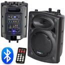 Ibiza Sound BOXA ACTIVA 8"/20CM USB/MP3/TELECOMANDA/BLUETOOTH